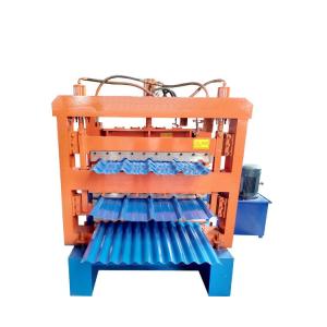Wholesale sheet roll forming machine: 5T Corrugated Roll Forming Machine Manufacture IBR Sheeting Roof Tile Roll Forming Machine