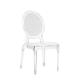 Wholesale Transparent Plastic PC Banquet Living Room Living Chair Modern for Wedding