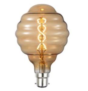 Wholesale LED Bulbs & Tubes: MF Decorative Spiral LED Filament Bulb Dimmable