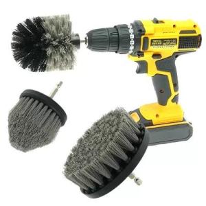 Wholesale cleaning brush: Electric Power Grout Drill Scrub Brush Scrubber Attachment Multifunctional for Cleaning
