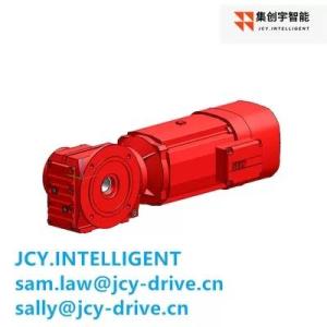 Wholesale helical speed reducer: 5.5KW Helical Bevel Drive Gear Motor 3HP M1A Hollow Shaft 40mm