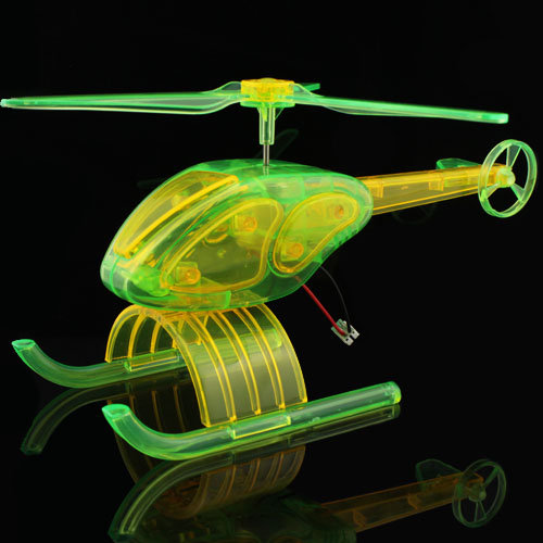 solar powered helicopter toy