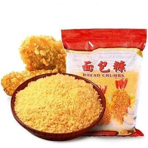 Wholesale dry mushroom: Yellow Panko Dried Breadcrumbs 4 - 5mm for Fried Foods