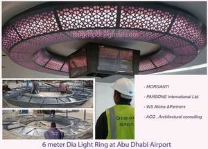 Wholesale Commercial Lighting Projects: Custom Made Metal Chandelier