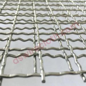 Wholesale construction wire mesh fence: Stainless Steel Crimped Mesh