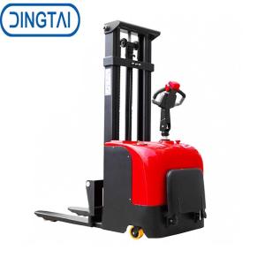 Wholesale pallet truck: Fully Electric Standing Pallet Truck 2 Tons 3 Tons 3m 2.5m Small Electric Forklift Stacker