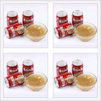 Canned Korean Red Ginseng and Rice Punch