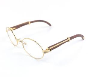 Wholesale optical glass: Cartier Wooden Full Frame Wooden Optical Glasses CT7550178-55