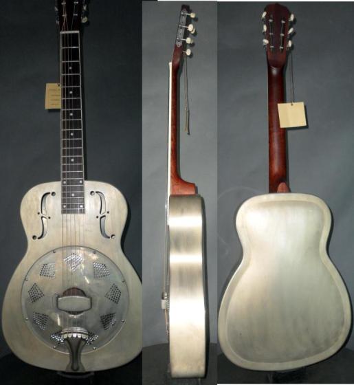 Handmade Brass Body Resonator Guitar(id:920372) Product details - View ...