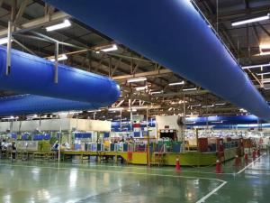 Wholesale compressor factory: Panasonic Malaysia-DurkeeSox Fabric Air Dispersion System