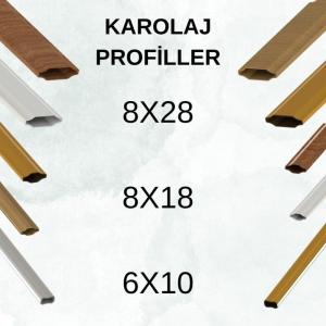 Wholesale Aluminum Profiles: Profil Aluminium 6x8 Georgian Bars Karo-Line