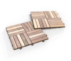 Wholesale tiles: SMARTWOOD - DIY Acacia Decking Tiles
