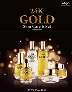 Wholesale cosmetic: 6 Sets of  Angju Professional 24K Gold Skin Care
