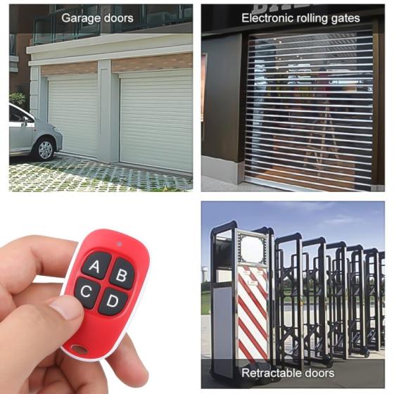 Sell 433mhz Remote Control Key garage door copy controller Gate Garage Door