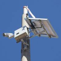 Coomatec DVRCam DVR Micro SD Card CCTV Wireless Portable Solar Power Camera Tower 3G/4G