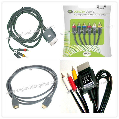 Rot bros informeel XBOX360 Component HD AV Cable& Slim AV Cable&Slim Black HDMI Cable&AV Cable(id:8595303).  Buy China video game accessories, video game repair parts, cable - EC21