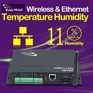 Wholesale gprs data logger: Temperature Humidity GPRS Ethernet Data Logger