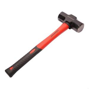 Wholesale red: Shock Proof Eastman Slegde Hammer High Quality with Fiber Glass Handle Red/Back/Yellow