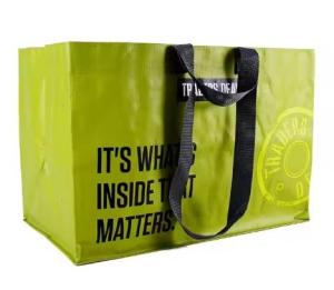 Wholesale grocery bag: China Manufacturer Custom Reusable Grocery Shopping Bag Bopp Laminated Recycled PP Woven Bag
