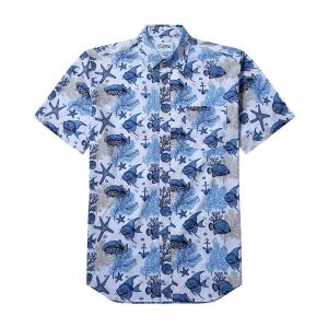 Wholesale reflective fabric: Digital Print Cotton Shirt