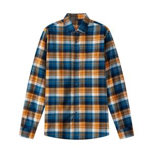 Wholesale mens wear: Long Sleeve Plaid Flannel Casual Shirts