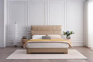 Wholesale Beds: Italian Light Luxury Leather Bed Modern Simple Master Bedroom King Bed