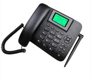 Wholesale emergency calling: Cordless Telephone Landline Phone SIM Card Slot Cheap Phone 2G 3G 4G