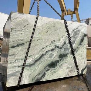 Wholesale marble: Raggio Verde Green Marble Blocks
