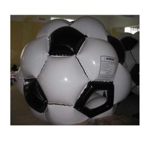 Wholesale pvc ball: Hot Sale Quality PVC Inflatable White-black Bumper Ball