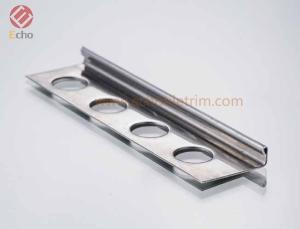 Wholesale m: Brushed 3m Stainless Steel Straight Tile Trim
