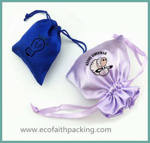 Wholesale top quality bags: Satin Bag Satin Drawstring Gift Bag Top Quality