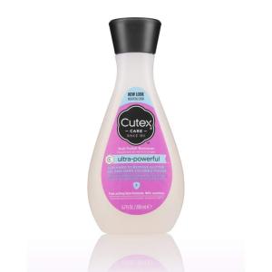 Wholesale salon: Cutex Ultra-Powerful Nail Polish Remover for Gel, Glitter, and Dark Colored Paints, Paraben Free, 6.