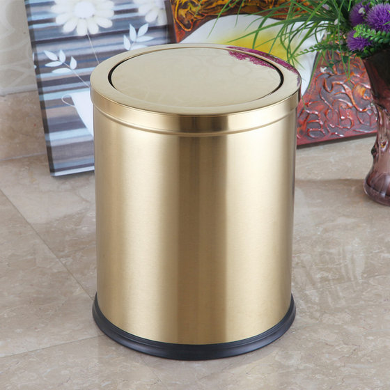 Stainless Steel Flip-on Waste Bin(id:9680655). Buy China garbage bin ...