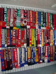 Wholesale acrylic scarf: Football Fan Scarf / Soccer Scarf