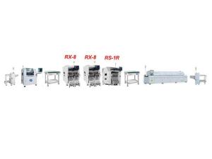 Wholesale 300 1200 led panel light: JUKI RX-8 SMT Assembly Line