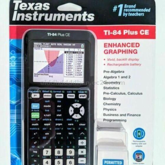 Texas Instruments TI-84 Plus CE Graphing Calculator(id:11780219). Buy ...