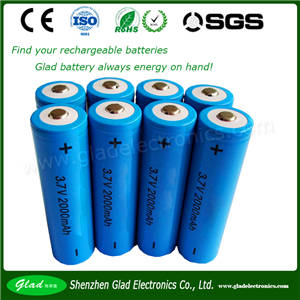 Wholesale cylindrical chains: 18650 2000mah Battery Li Ion Battery 3.7V 35A Rechargeable Battery for Mini Segway