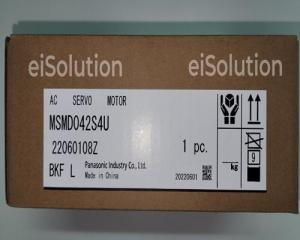 Wholesale medical sealing machine: Panasonic MSMD042S4U A5 Series 400W AC Servo Motor - 200V, Low Inertia