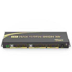 Wholesale hdmi switch: Ekl-212hn Dual Monitor Hdmi Kvm Switch 4 in 2 Out Hdmi 2.0