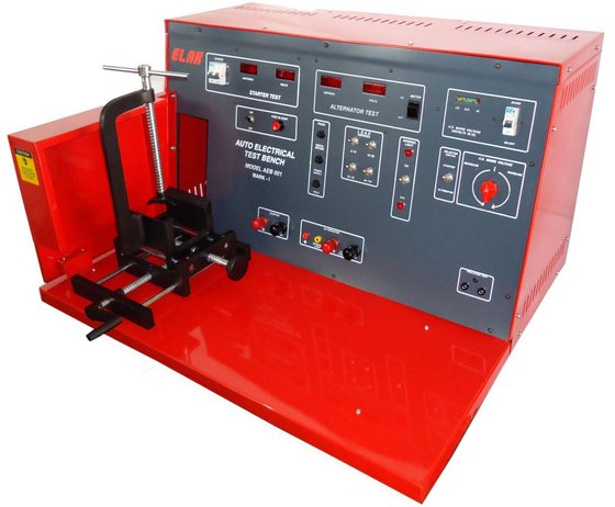 auto electrical test bench working