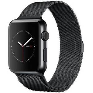 Apple Watch 42mm Space Black Stainless Steel Case with Space...