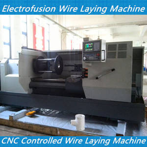 Wholesale elbow forming machine: CX-160/315ZFDelta CNC Controlled Electro Fusion Wire Laying Machine
