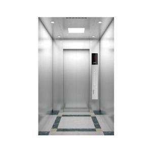 Wholesale pvc wall panels designs: 4m/S Etching Hairline Stainless Steel Lift Cabin Passenger Elevators Spare Parts Cap