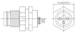 Sell waterproof M8 panel connector, IP67, sensor