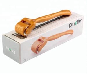 Wholesale vely vely: Dermaroller Factory Supply DRS192 Titanium Microneedle Facial Derma Roller 192 Needles Salon Beauty