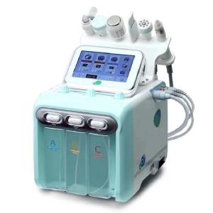 Wholesale microcurrent face lift machine: Hydro Facial Machine 6 in 1 Hydra Dermabrasion Peel Face Beauty Oxygen Jet Peel Machine Beauty Equip