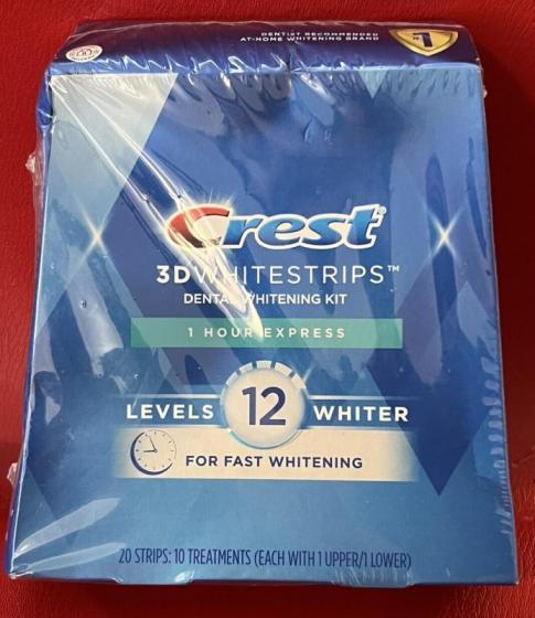 CREST 3D WHITESTRIPS 1 Hour Express 20 STRIPS(id:11753517). Buy United ...