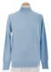 Sell Mens Mock Turtleneck Cashmere Sweater (Sky Blue)