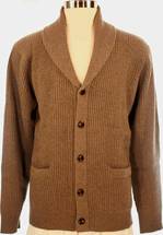Wholesale neck collar: Men's Cashmere Shawl Collar Cardigan Sweater