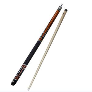 Wholesale imitation leather: Factory Wholsale Maple Pool Cue 13mm Tips 58inch Leather Paint Wrap Billiard Cue